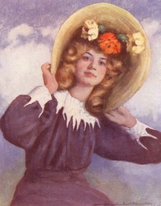 Dzieci świata: Australijczyk, Dziecko Południa (kolorowa litografia) autorstwa Mortimer Ludington Menpes