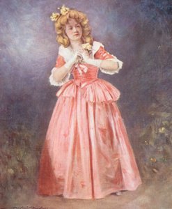 Dzieci świata: English, Dorothy (kolorowa litografia) autorstwa Mortimer Ludington Menpes