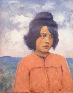 Dzieci świata: Włoski, Carita (kolorowa litografia) autorstwa Mortimer Ludington Menpes