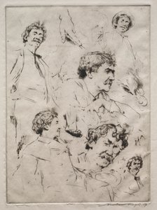 Jamesa MacNeilla Whistlera. autorstwa Mortimer Menpes