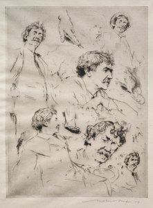 James MacNeill Whistler autorstwa Mortimer Menpes