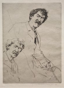 Jamesa MacNeilla Whistlera. autorstwa Mortimer Menpes
