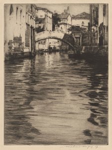 Odbicia, Wenecja (Most Luciano, Canal Grande)