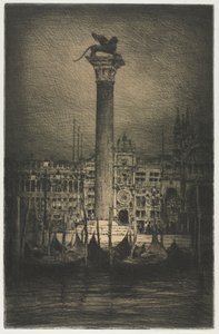 Plac św. Marka autorstwa Mortimer Menpes