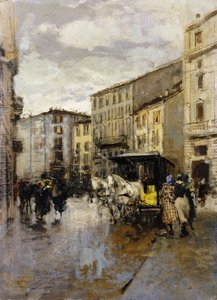 Scena uliczna, Mediolan,