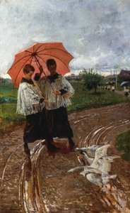 Powrót z festiwalu autorstwa Mose Bianchi