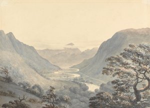 Rzeka Beautiful Vale i Mowddach, Merionethshire