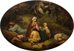Cyganie w krajobrazie, 1804.