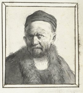 Popiersie mężczyzny autorstwa Moses Ter Borch