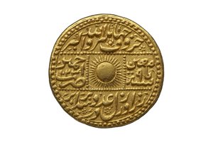 Moneta Mogołów (złota) autorstwa Mughal School