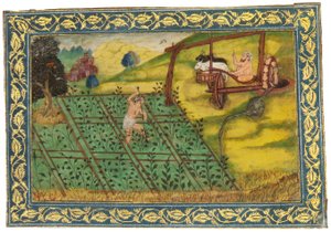 Scena duszpasterska autorstwa Mughal School
