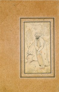Stojący derwisz autorstwa Muhammad Muhsin