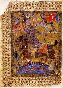 Ilustracja z Księgi Pieśni Kitab al-aghani autorstwa Muhammad ibn Abi Talib al Badri