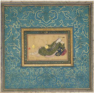 Leżąca dama, ok.1680