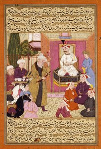 Szach „Abbas w drodze między Sherwanem a Azerbejdżanem, Odbierając Sher Shah, ok. 1688