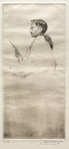 Frank Weitenkampf autorstwa Muirhead Bone