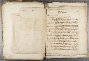 Portfolio rysunków Mutio Oddiego z Urbino i innych, s. 116, ok. 1635-40 (pióro i atrament na papierze w oprawie) autorstwa Muzio Oddi