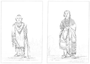 Indianie Sac i Fox, 1841.
