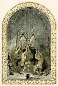 Dzwonki - ilustracja Birket Foster autorstwa Myles Birket Foster