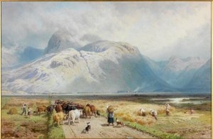Bena Nevisa autorstwa Myles Birket Foster