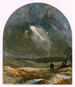 Ilustracja do „Pięknej młodzieży oślepionej piorunem” autorstwa Myles Birket Foster