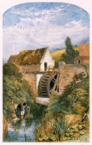 Ilustracja do „Opuszczonej wioski” autorstwa Myles Birket Foster