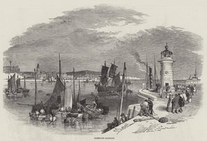 Port Ramsgate autorstwa Myles Birket Foster