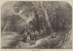 Wiosna, Kraj autorstwa Myles Birket Foster