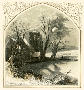 Śmierć Starego Roku autorstwa Myles Birket Foster