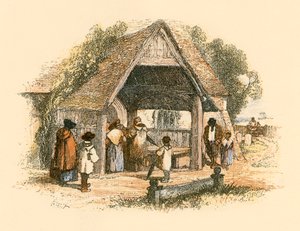 Kościół wiejski autorstwa Myles Birket Foster