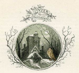 Zima Williama Szekspira autorstwa Myles Birket Foster