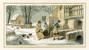 Zima Williama Szekspira autorstwa Myles Birket Foster