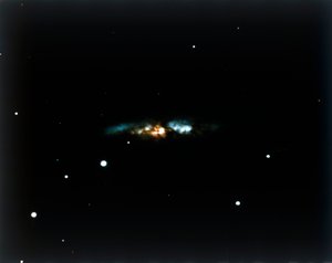 Galaktyka Cygaro w Wielkiej Niedźwiedzicy. autorstwa NASA Images