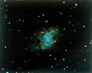 Mgławica Krab w gwiazdozbiorze Byka. autorstwa NASA Images