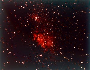 Chmura gwiazd w gwiazdozbiorze Strzelca. autorstwa NASA Images