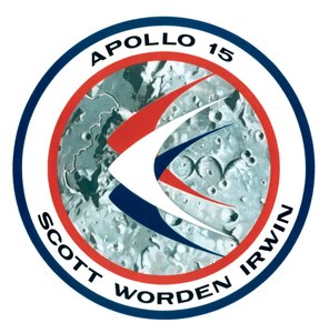 Insygnia misji księżycowej Apollo 15, 1971. autorstwa NASA Images