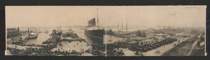 Lusitania pod koniec rekordowego rejsu autorstwa N.W. Penfield