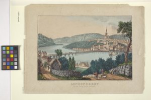 Londonberry (litografia ręcznie kolorowana) autorstwa N. and Ives J.M. (1824 95) Currier