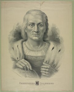 Portret Krzysztofa Kolumba (1451 - 1506) autorstwa Currier and Ives