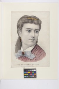 The Northern Beauty (litografia ręcznie kolorowana)