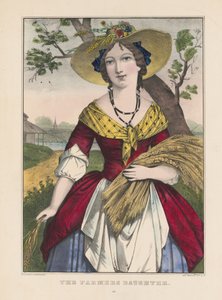 Córka rolników autorstwa Currier and Ives