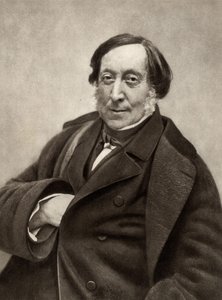 Gioachino (Antonio) Rossini (1792-1868) autorstwa Nadar