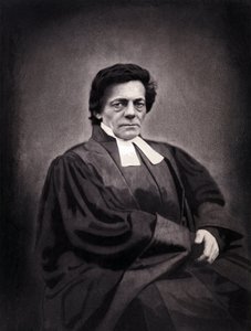 Portret Alphonse Monoda, pastora pochodzenia szwajcarskiego (1802-1856) autorstwa Nadar