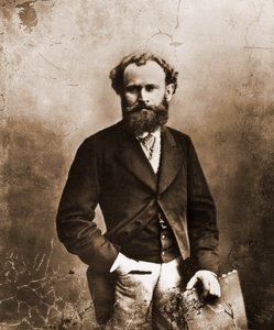 Portret Edouarda Maneta, malarza 1832-1883 (foto) autorstwa Nadar