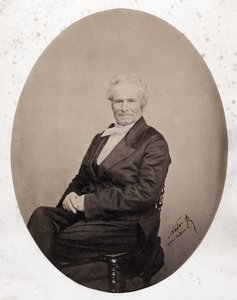 Portret Octave Lacroix (1827-1901), francuskiego dziennikarza i poety autorstwa Nadar
