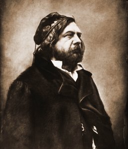 Portret Teofila Gautier, poeta 1811-1872 (foto) autorstwa Nadar