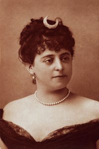 Sybilla Sanderson (1865-1903), amerykański sopran, fot. Felix Nadar (1820-1910) autorstwa Nadar