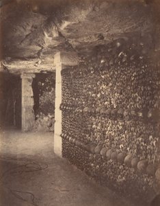 Katakumby, Paryż, kwiecień 1862. autorstwa Nadar