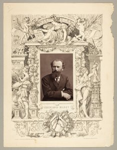 Édouard Manet (francuski malarz, 1832-1883) autorstwa Nadar