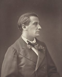 François Coppée Francuski poeta i powieściopisarz, 1842-1908, c. 1876. autorstwa Nadar